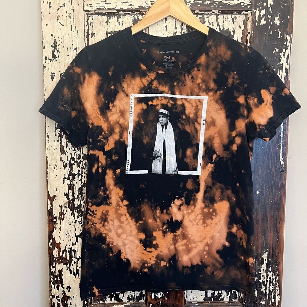 Customized Reasonable Doubt Jay-Z Kodak picture T-shirt. Size M.